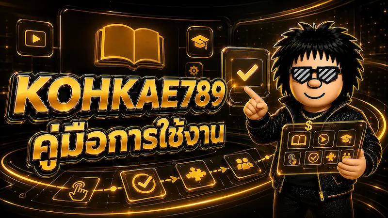 คู่มือการใช้งาน KOHKAE789