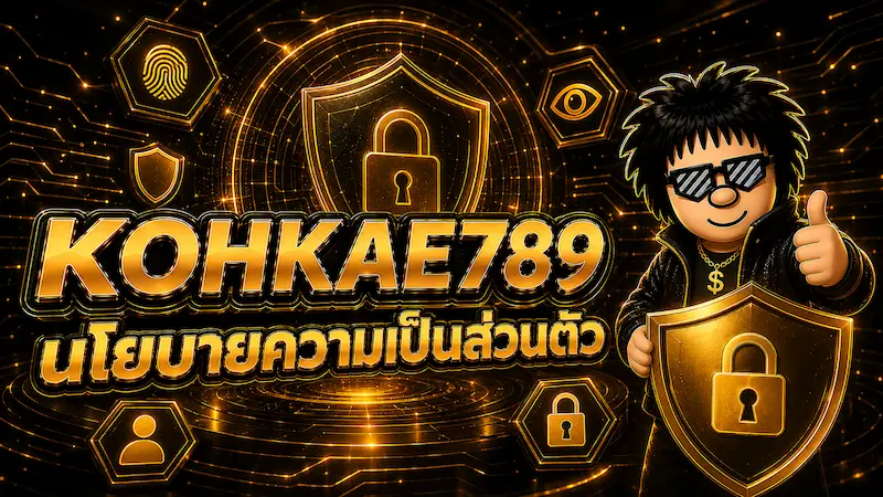 นโยบายความเป็นส่วนตัว KOHKAE789