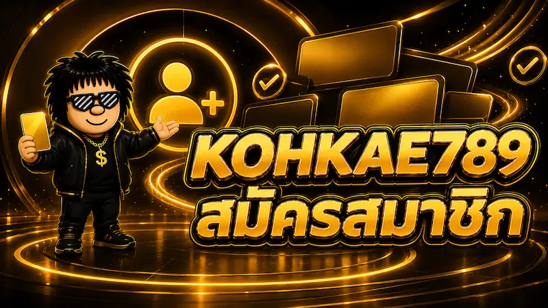 สมัครสมาชิก KOHKAE789